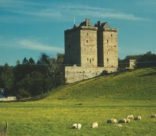 Borthwick Castle Otel Gorebridge Dış mekan fotoğraf